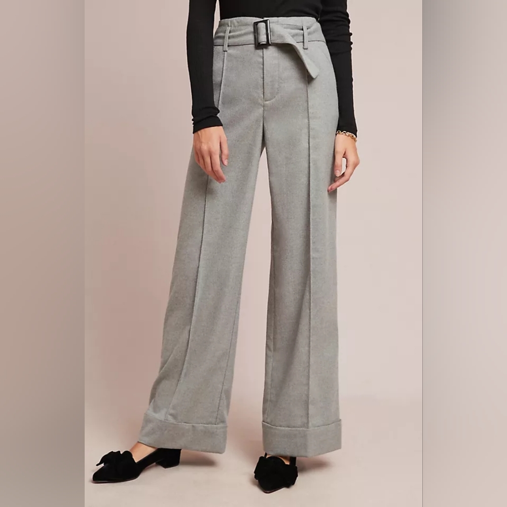 EUC Anthropologie Hayworth Wide Leg Pant